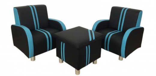Kindersessel & Hocker -SET ADI