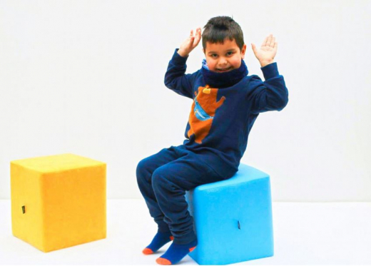Sitzhocker Quadrat