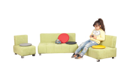 Kinder Sofa Set 3-teilig Lilly