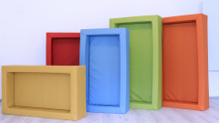 Schaumstoff Bett 114 x 64 cm